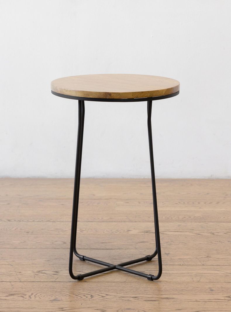 Mesa Lateral Marchena Circular Madera V 45-4