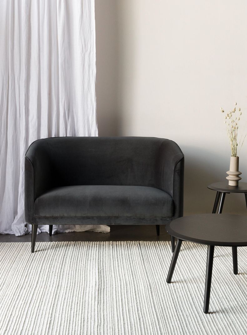 Sofa Facundo Velvet Gris-0