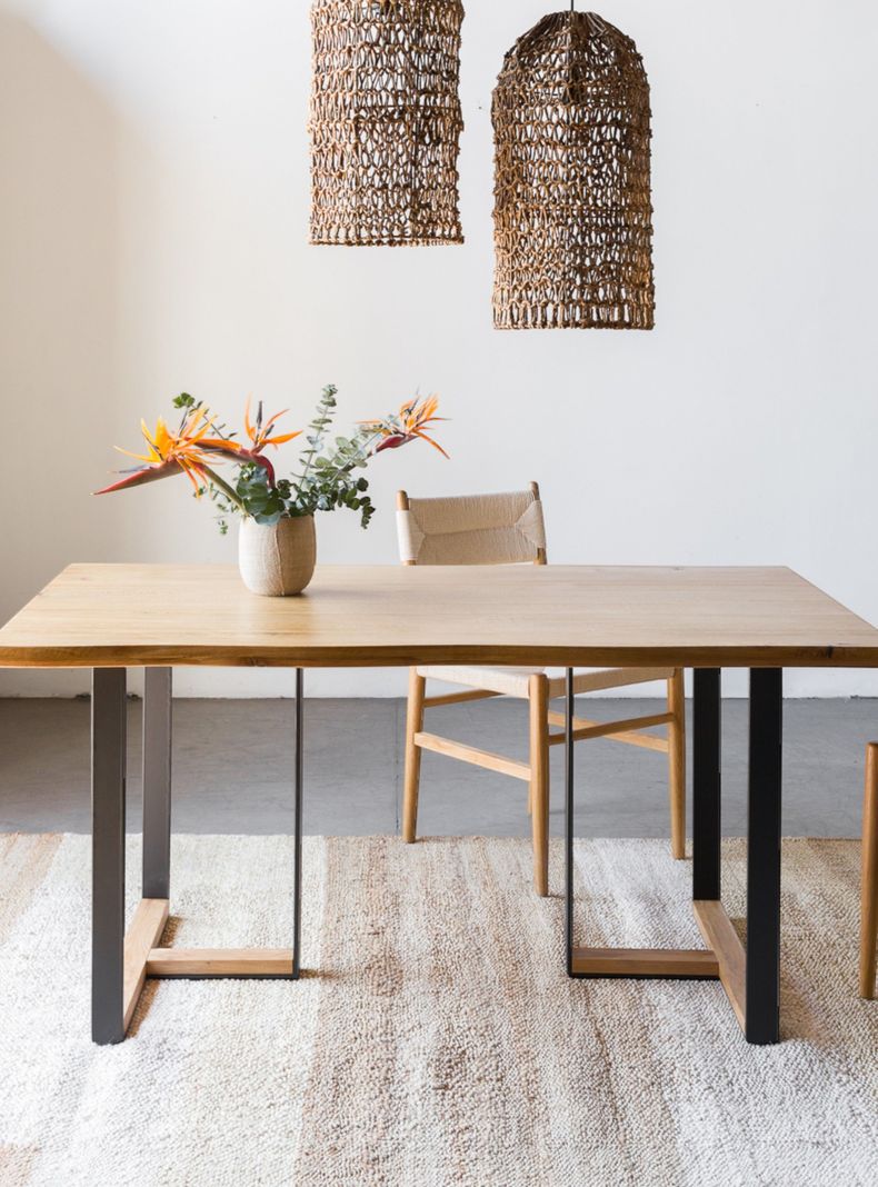 Mesa De Comedor Litoria Roble 160-1