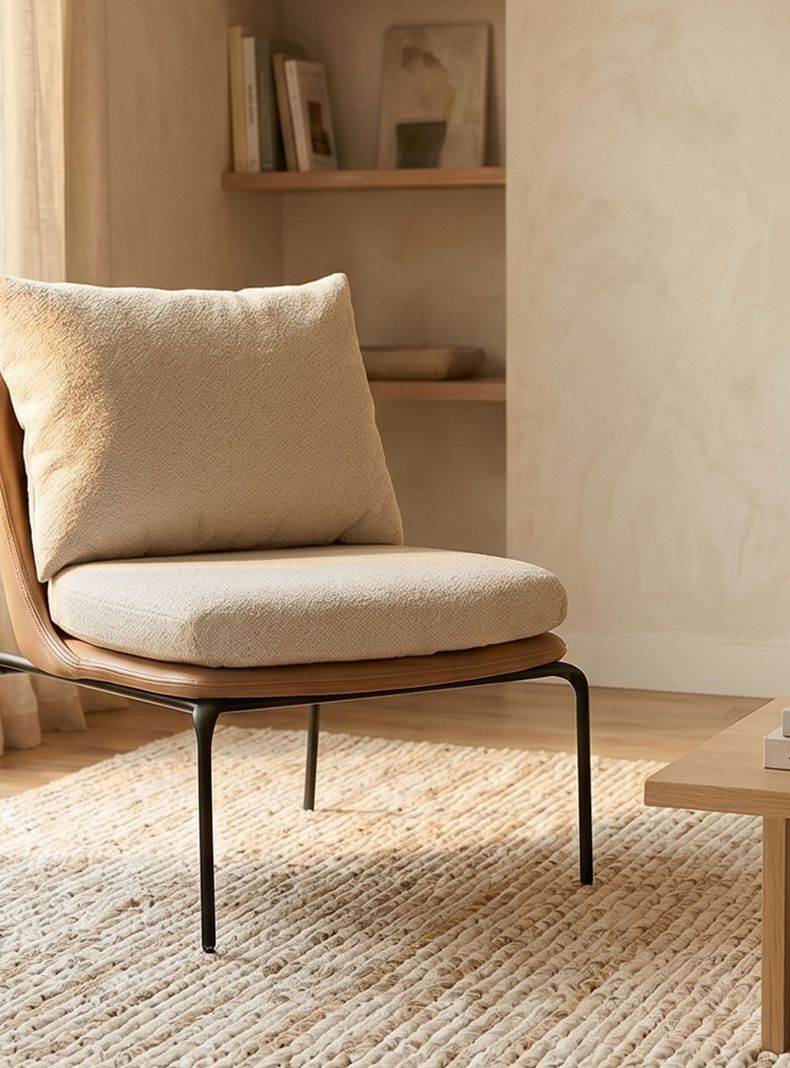 Poltrona Colino Beige Amoble