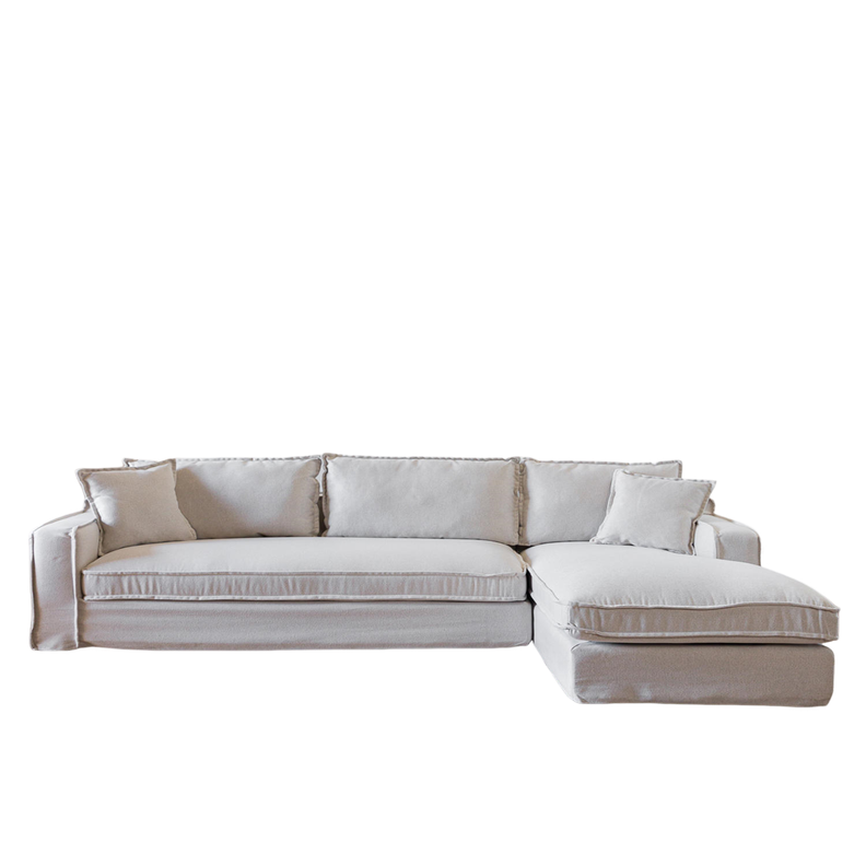 Sofa Sven Seccional Derecho Beige H-0