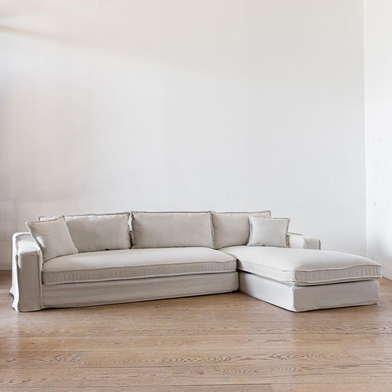 Sofa Sven Seccional Derecho Beige H-4