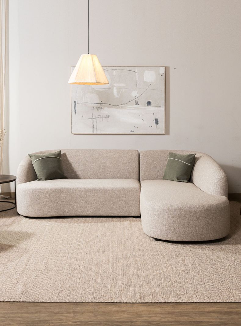 Sofa Seccional Derecho Nala Amoble Beige