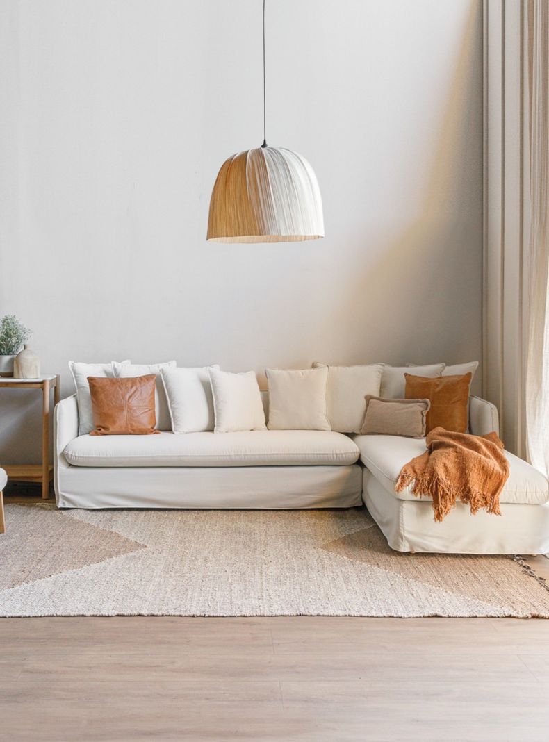 Sofa Jacinta Seccional Derecho  Blanco New-0