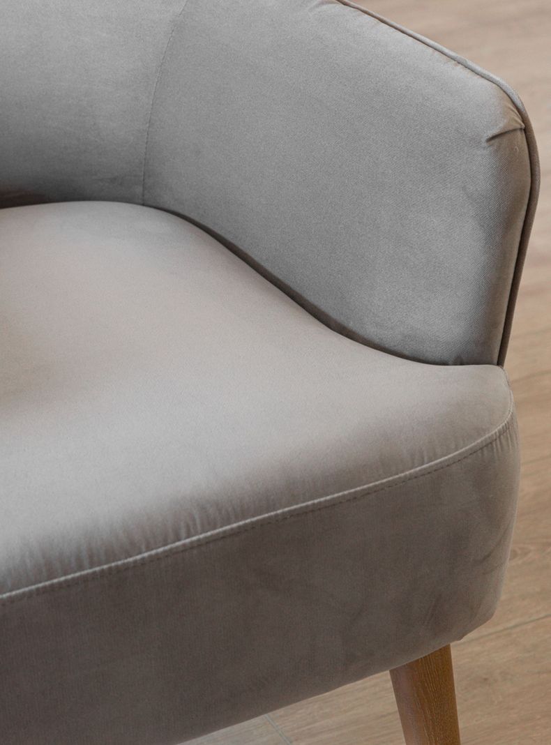Poltrona Alfaro Velvet Gris-2