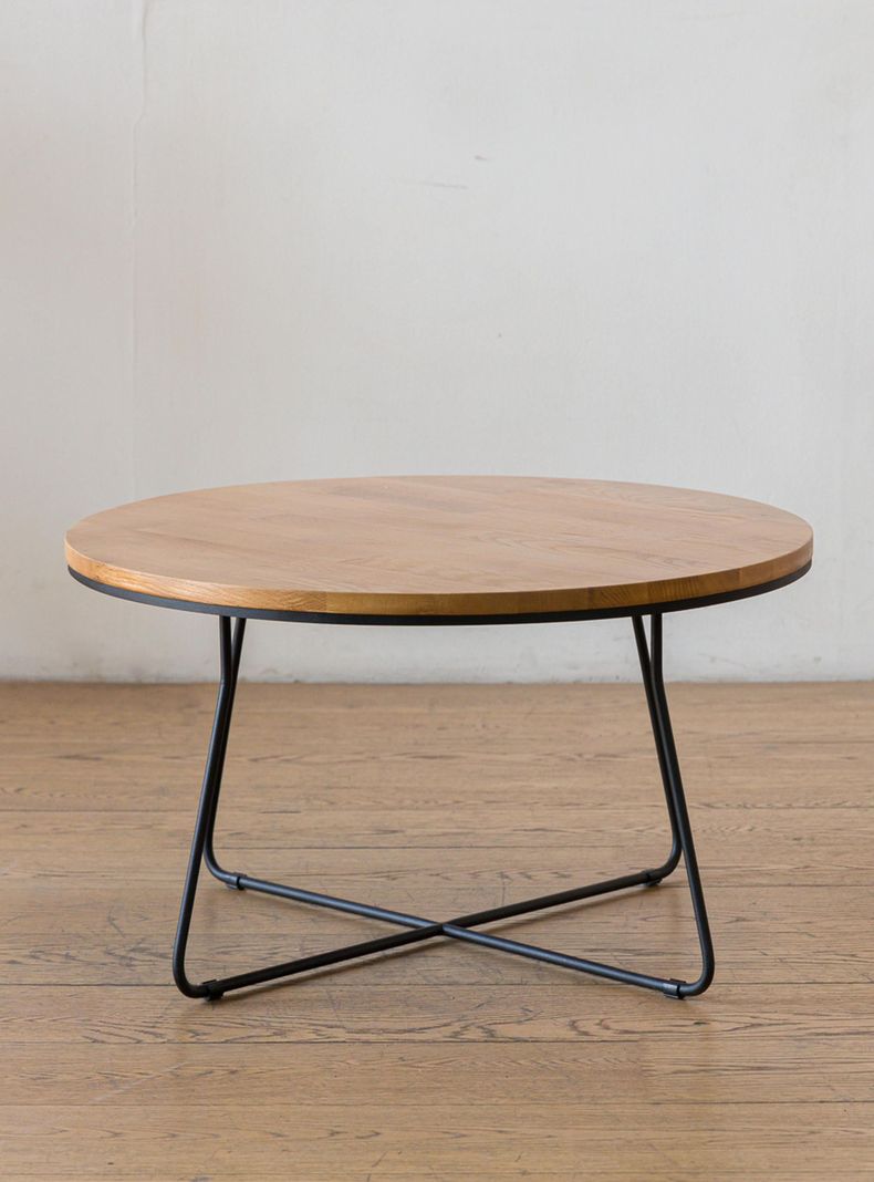 Mesa De Centro Circular Madera V-3
