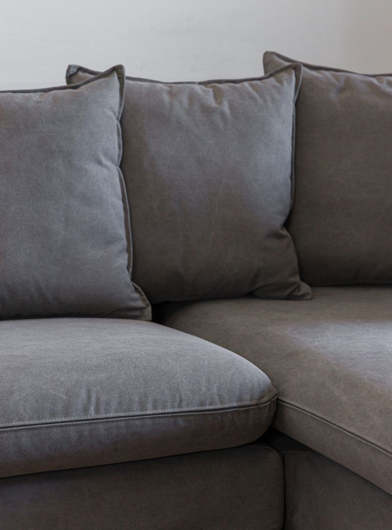 Sofa Jacinta Seccional Derecho Gris H-1