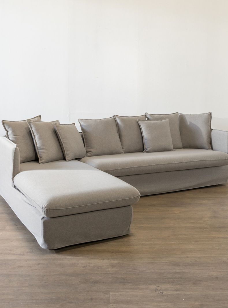Sofa Jacinta Seccional Izquerdo  Gris Mh-2