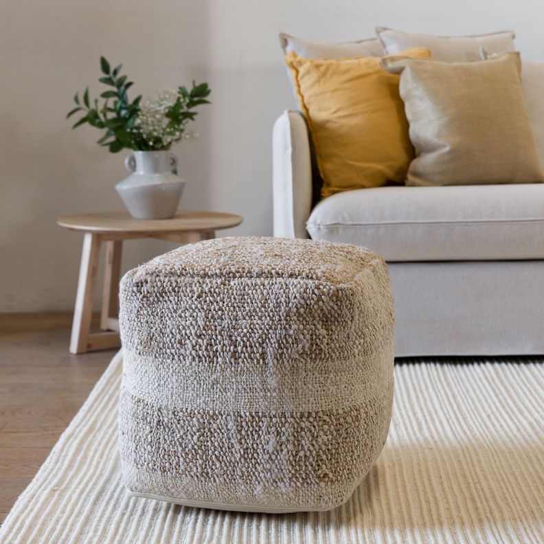 Pouf Emil jute-0