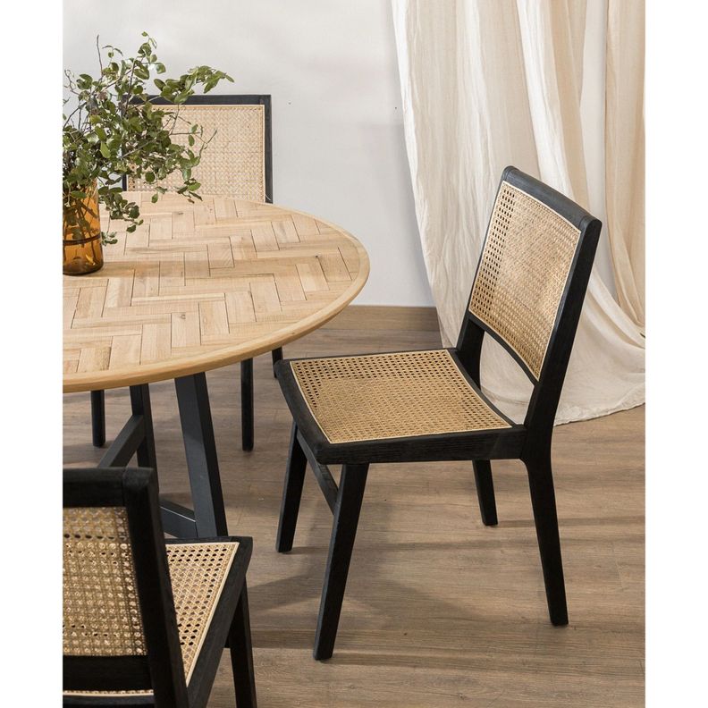 Silla Talabra Amoble Negro