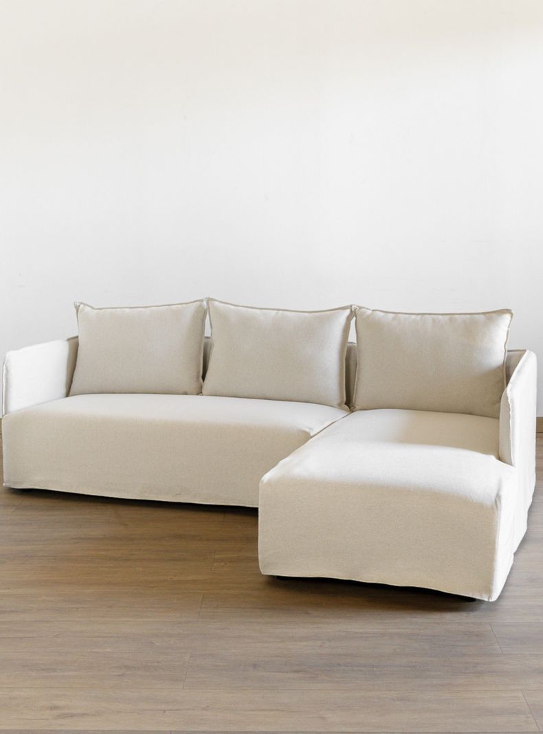 Sofa Seccional Carim Derecho Beige-2