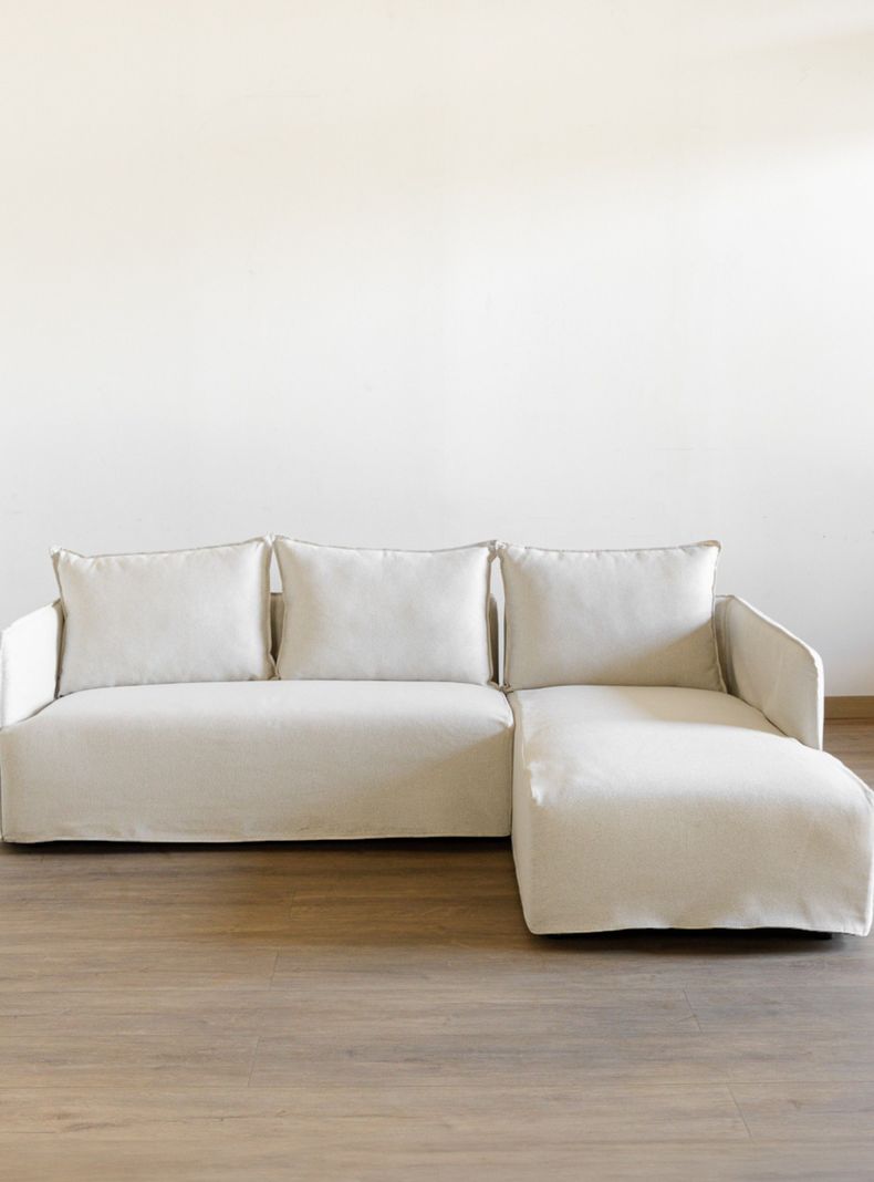 Sofa Seccional Carim Derecho Beige-3