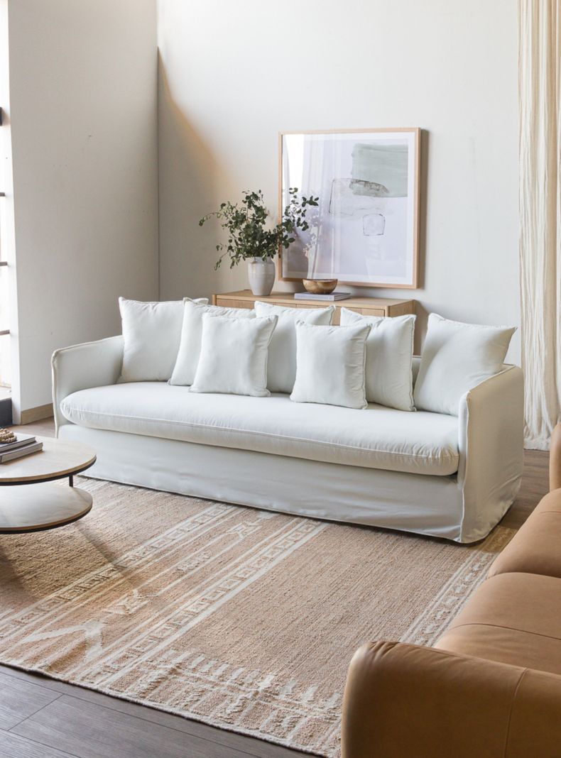 Sofa Jacinta Blanco New 240-0