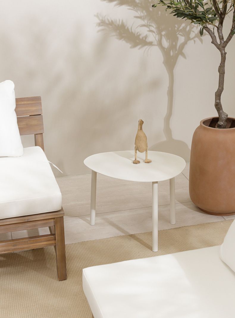 Mesa De Centro Baule Blanco S-3