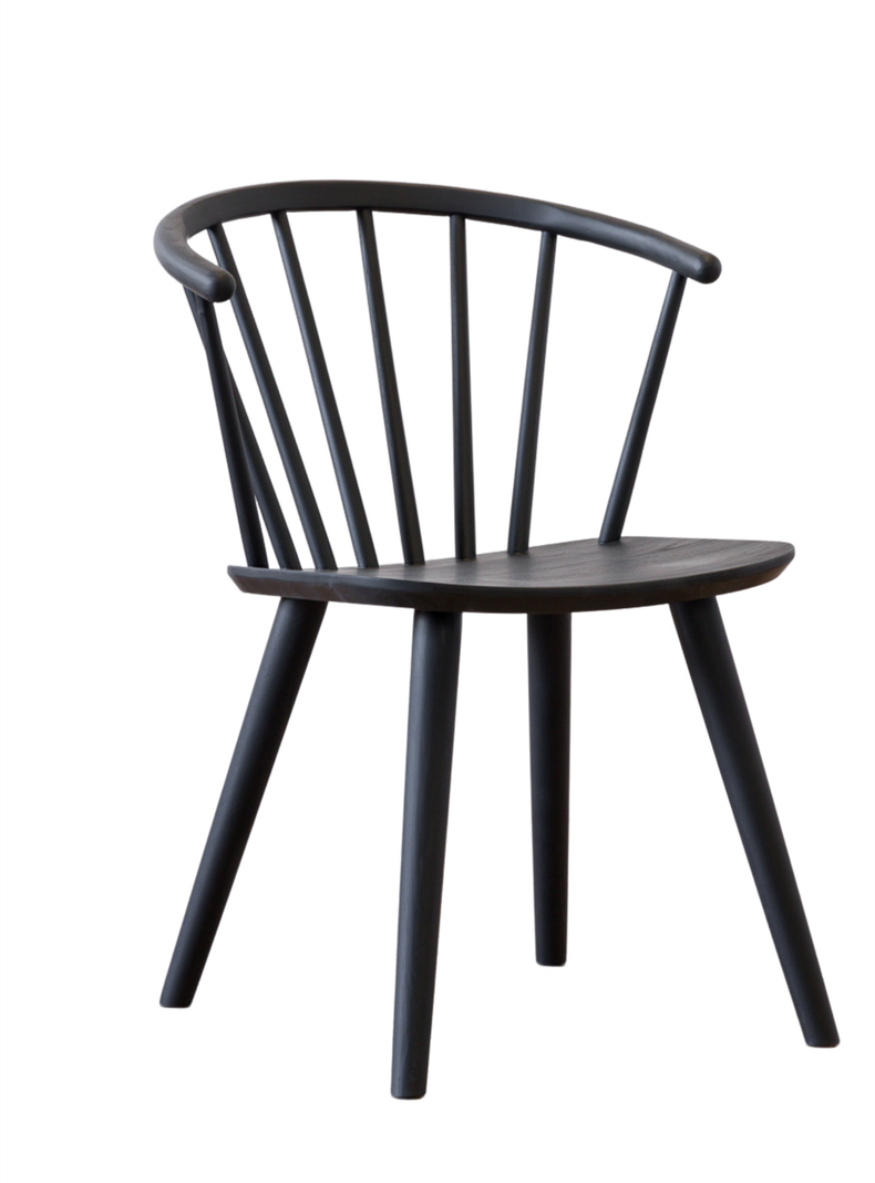 Silla Comedor Leire Negra-0