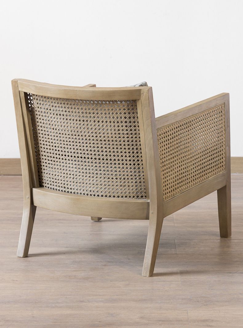 Poltrona Rafia Gris R-3