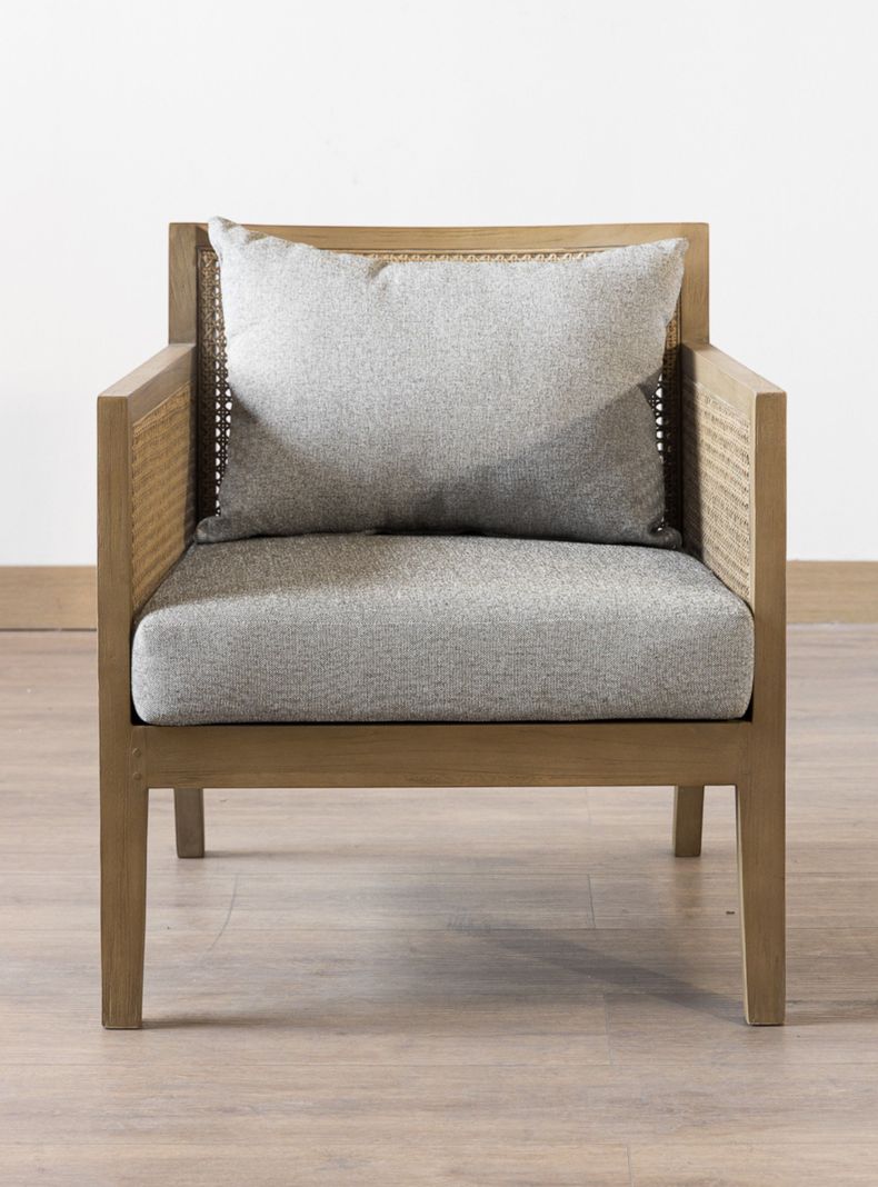 Poltrona Rafia Gris R-5