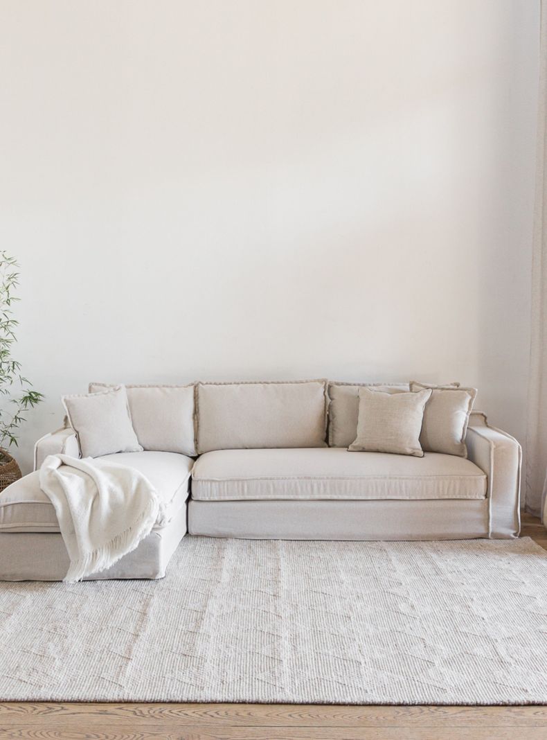 Sofa Sven Seccional Izquerdo Beige H-0