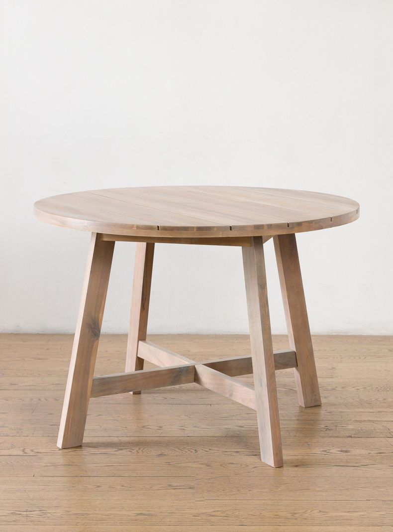 Mesa De Comedor Atilo Natural Ch Redonda 140-1