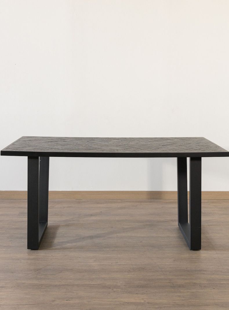Comedor San Francis Rectangular Negro-1