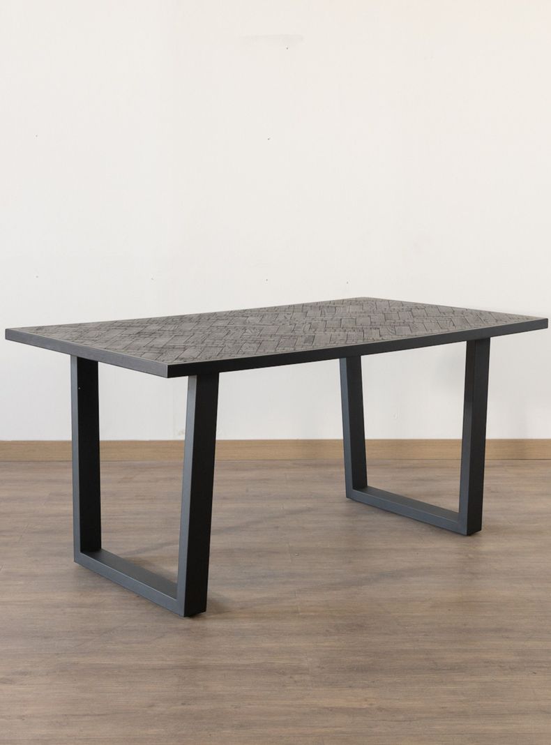 Comedor San Francis Rectangular Negro-2