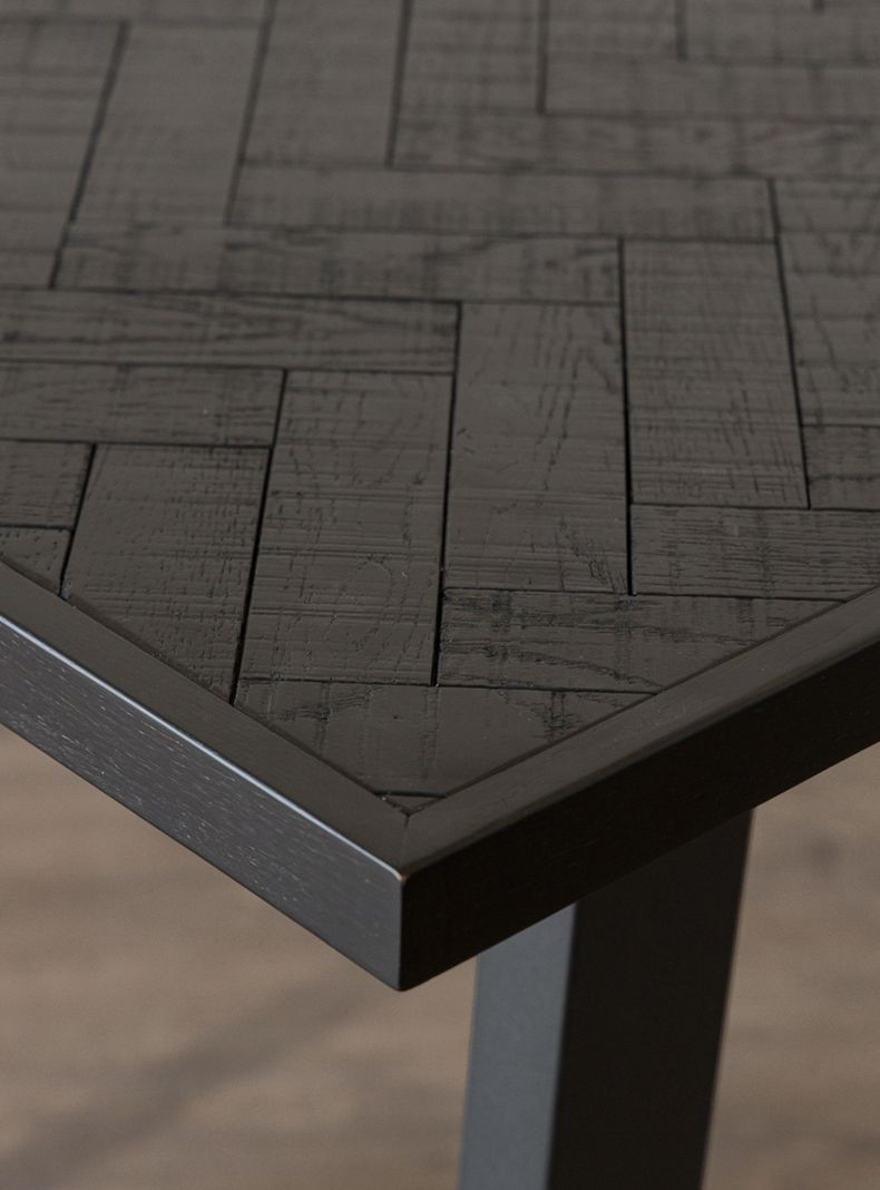 Comedor San Francis Rectangular Negro-3