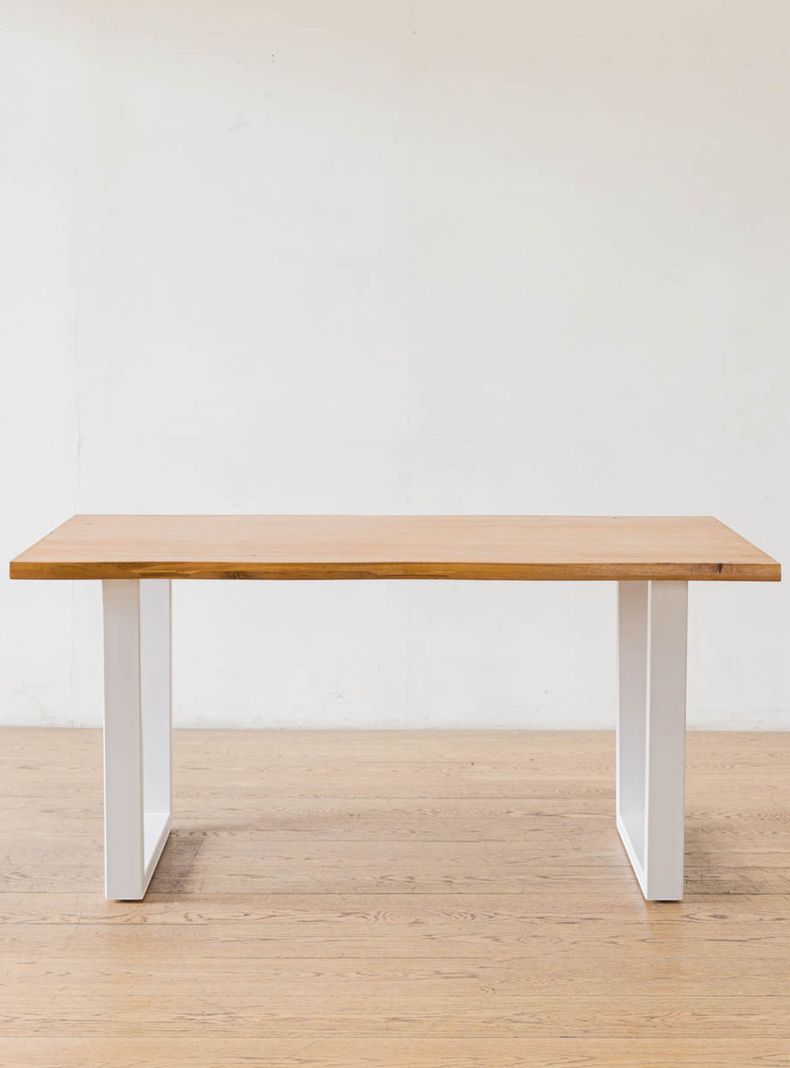 Mesa De Comedor Montblanc Blanca Roble 160-2