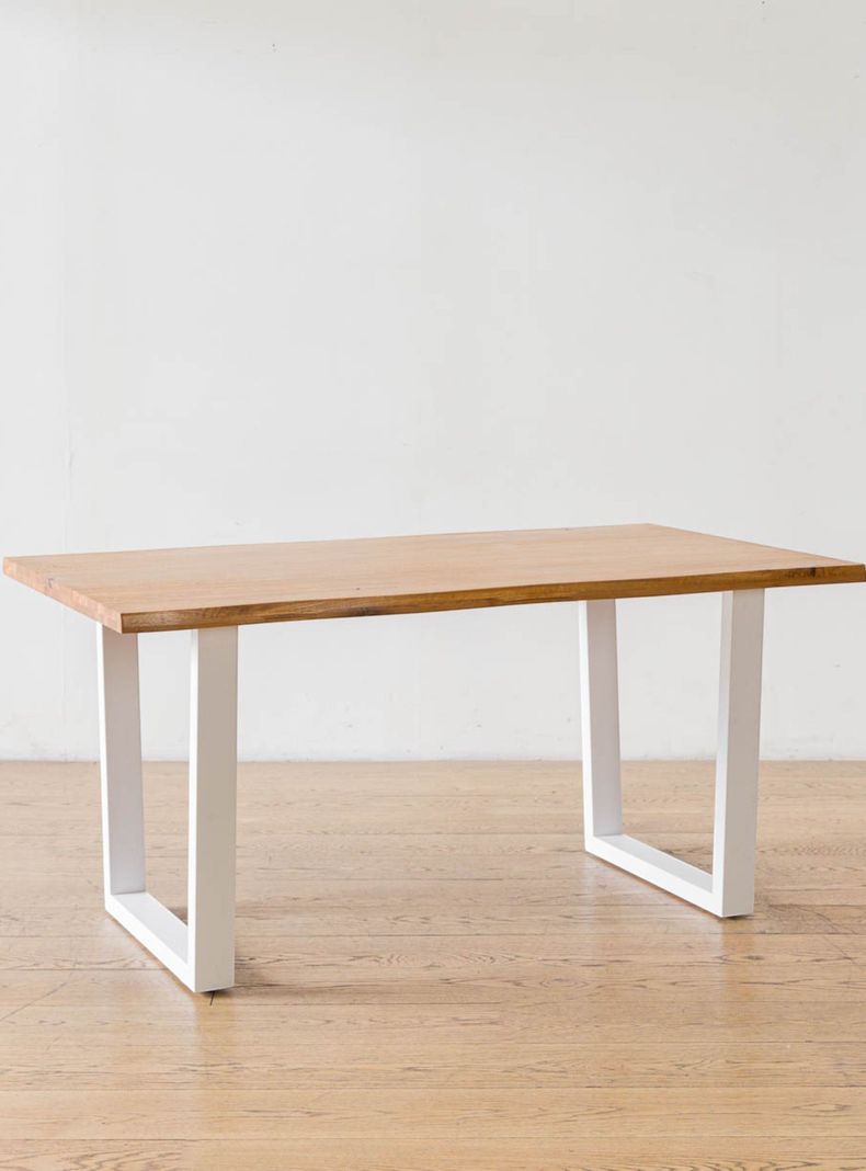 Mesa De Comedor Montblanc Blanca Roble 160-3