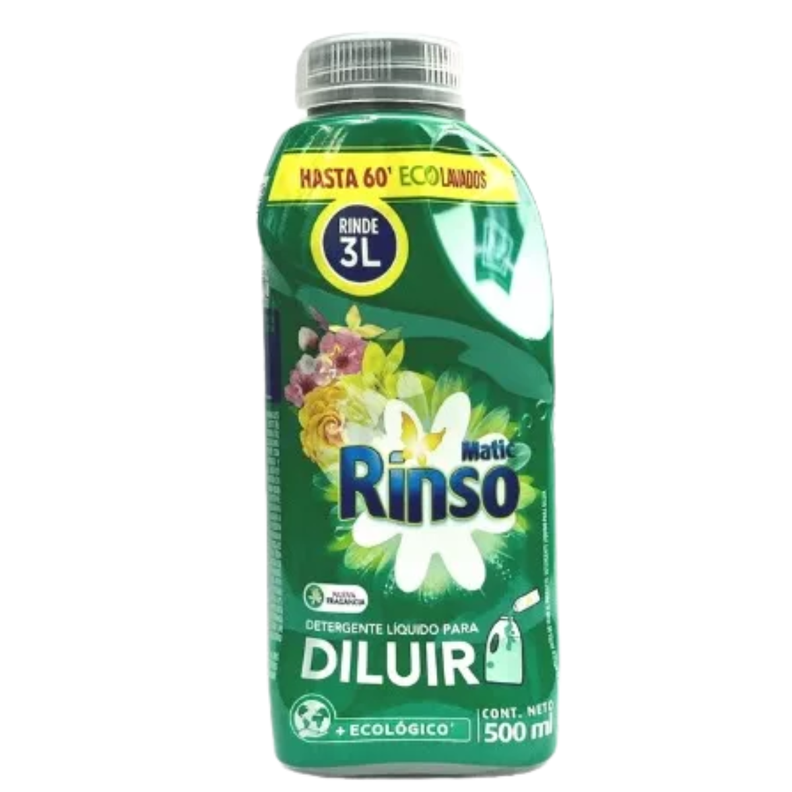 Detergente Líquido Rinso 6 Unidades De 500ml-2