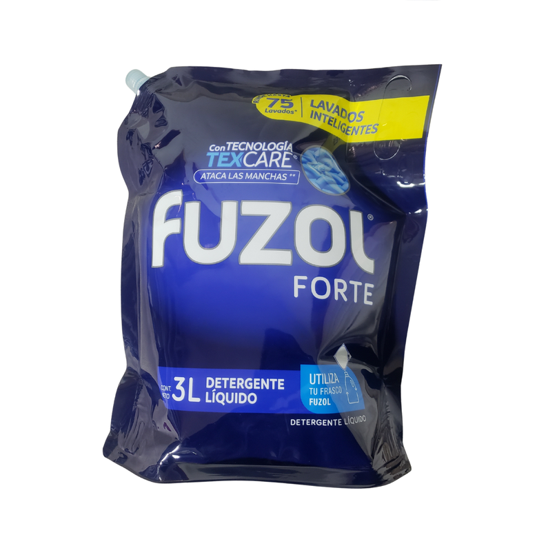 Pack 4 Fuzol Forte Detergente L quido Doypack 3 L