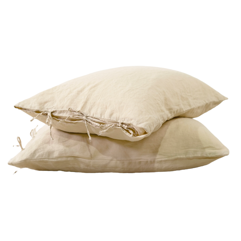 Funda Almohada Lino Lilah - Carmel / 50x90-0