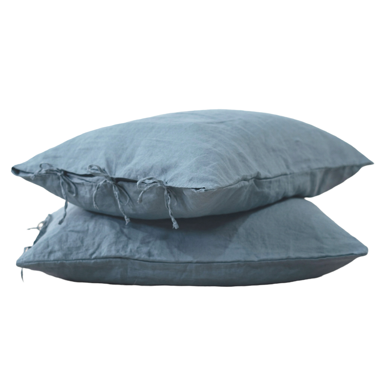 Funda Almohada Lino Lilah - Lake / 50x90-0