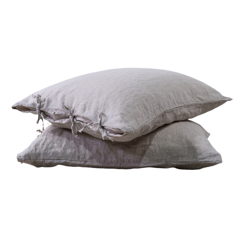 Funda Almohada Lino Lilah - Natural / 50x90-0