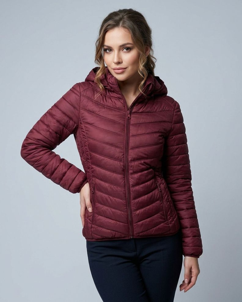 Parka Térmica Ultra Light Burdeo: Abrigo Liviano y Packable