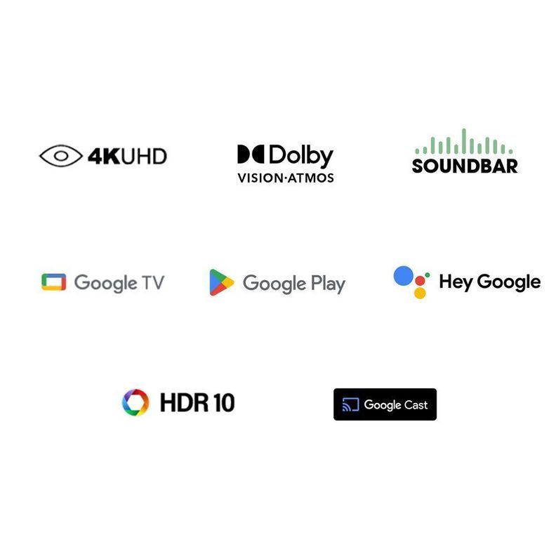 Smart TV Caixun LED 50" UHD 4K Karaoke Google TV C50VSUG-1