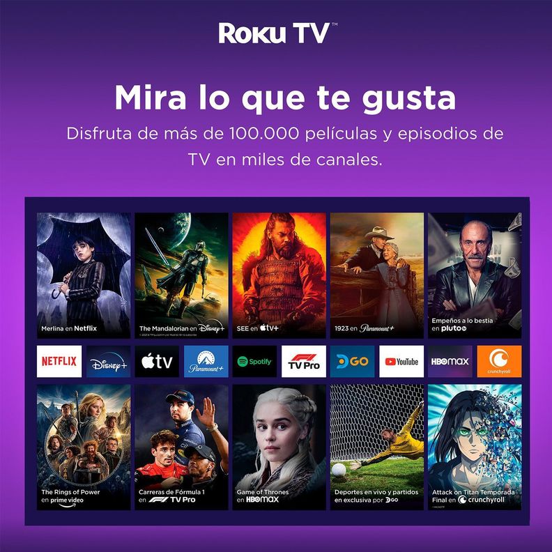 Smart TV Caixun LED 40" FHD Roku TV C40V1FR-3