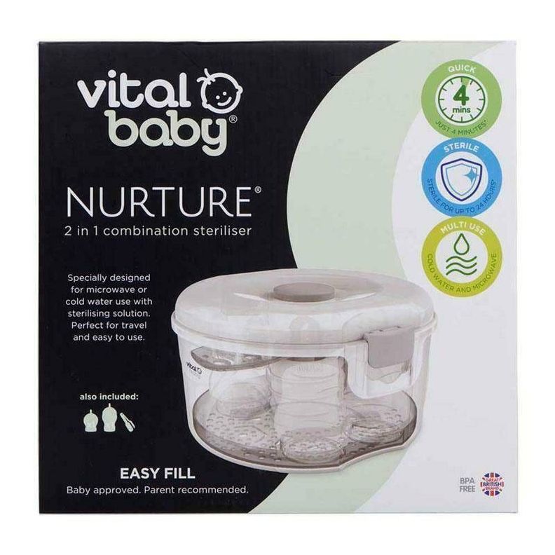 Esterilizador de Mamaderas  2 en 1 Nurture-4