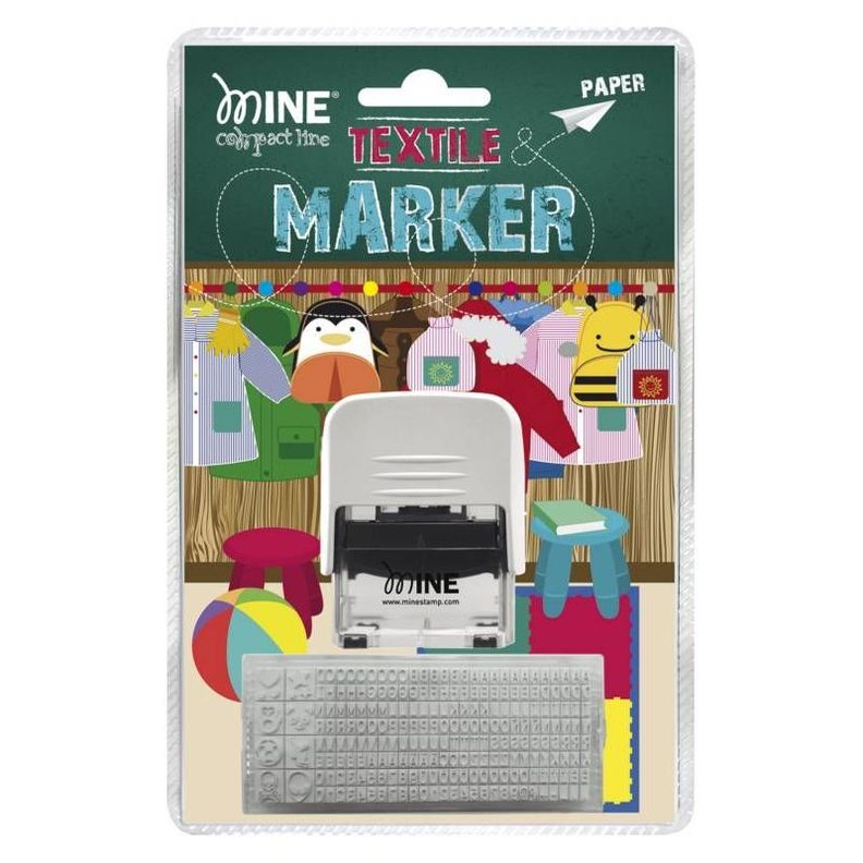 Marcador de Ropa y Cuadernos Mine Tinta Incluida-0