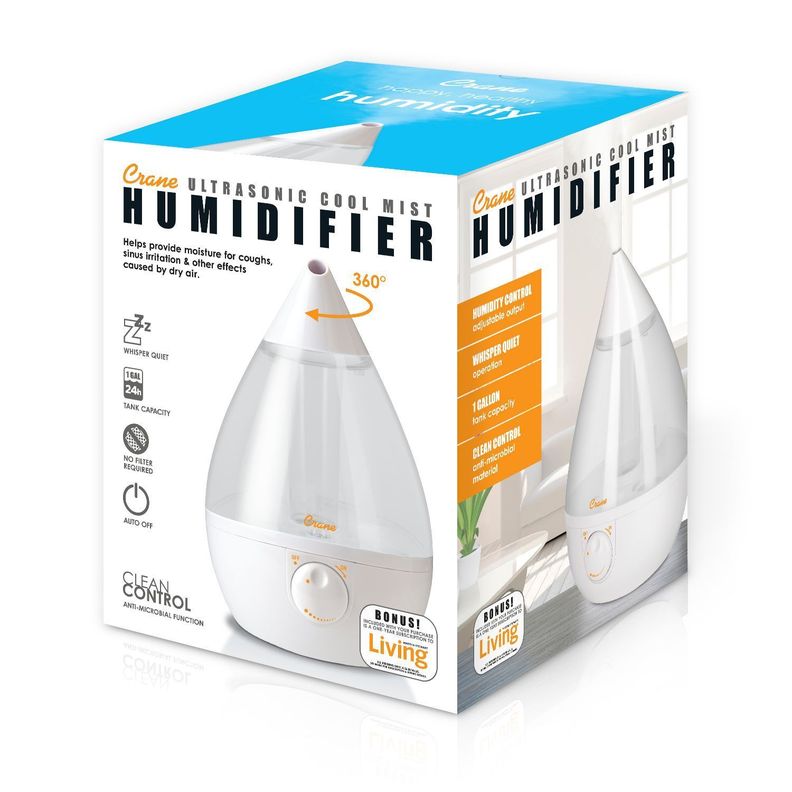 Humidificador Droplet Con Difusor de Aroma Crane-0