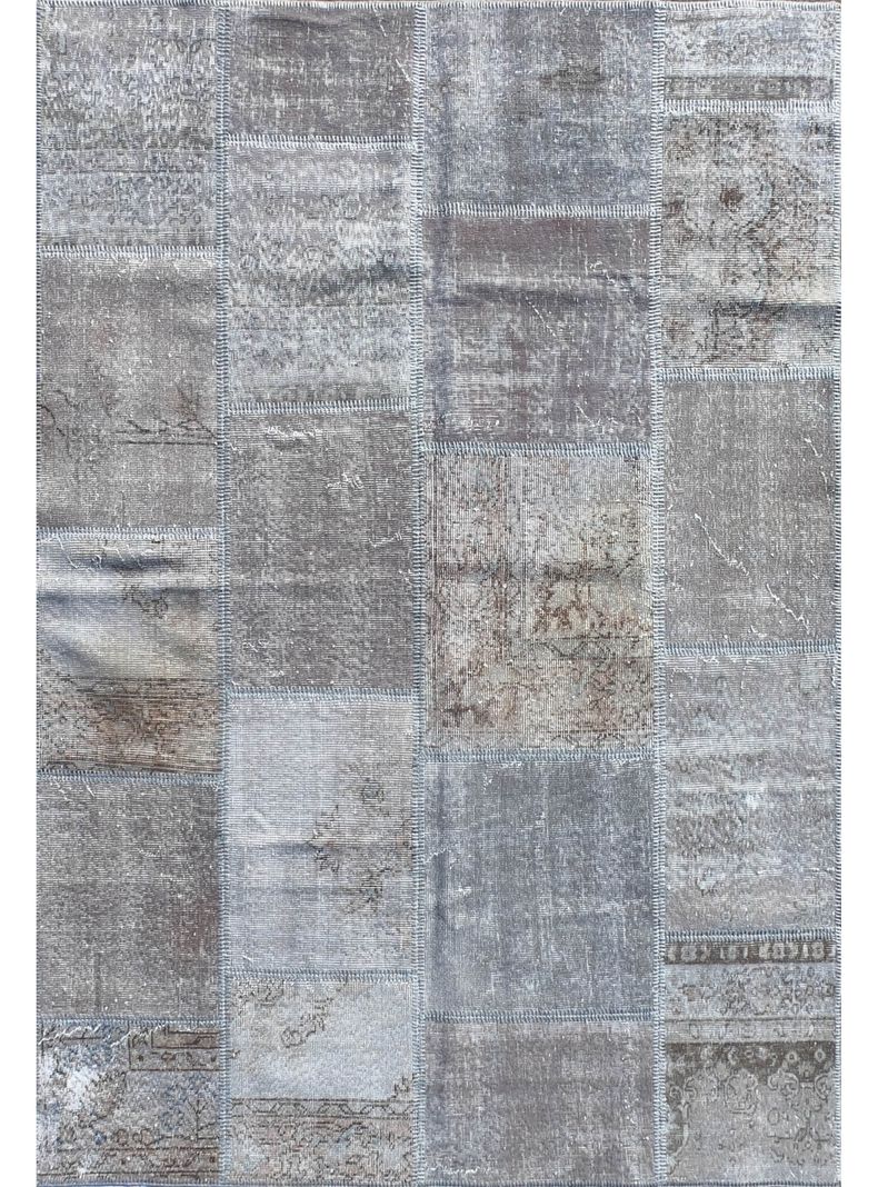 Alfombra Persa de Lana, Patchwork Vintage de 2.40 x 1.70 mts, AA065-0