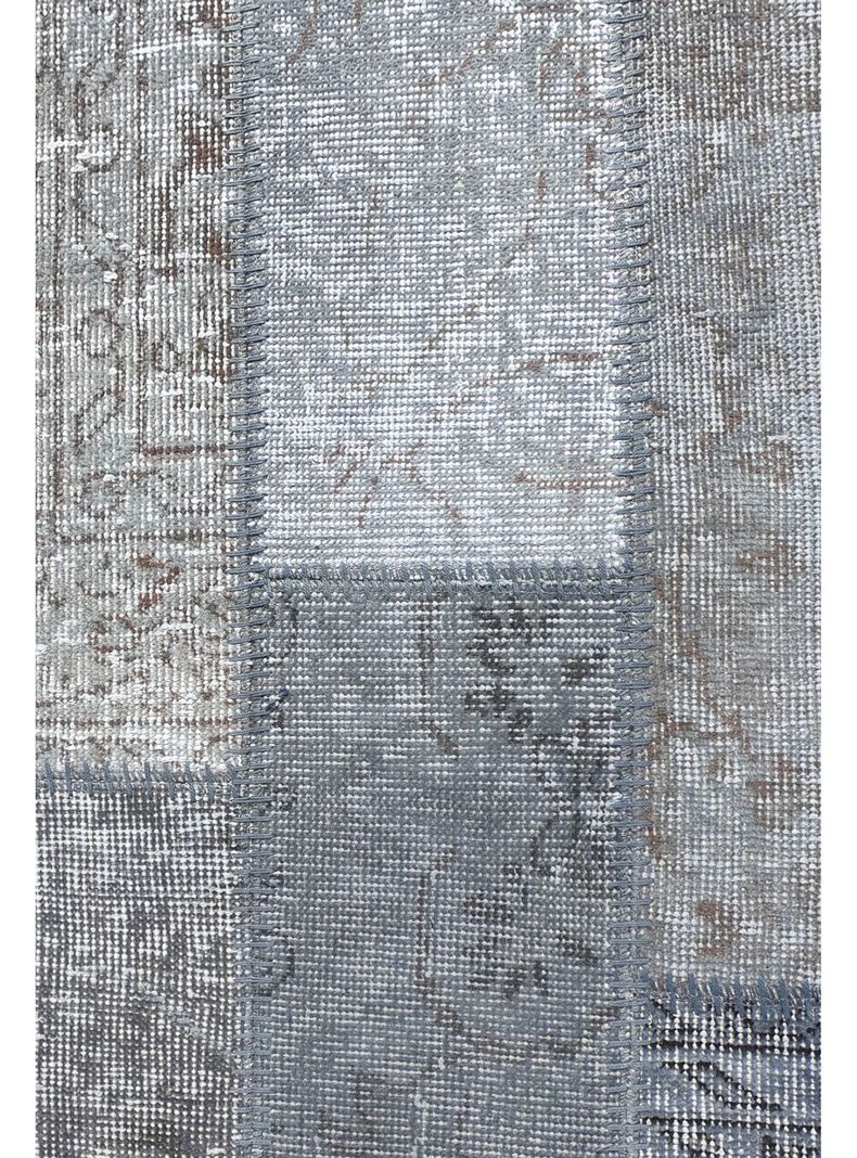 Alfombra Persa de Lana, Patchwork Vintage de 3.50 x 0.80 mts, AA078-1