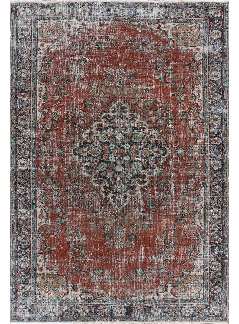 Alfombra Persa Vintage de Lana de 2.70 x 1.70 mts, AA032-0