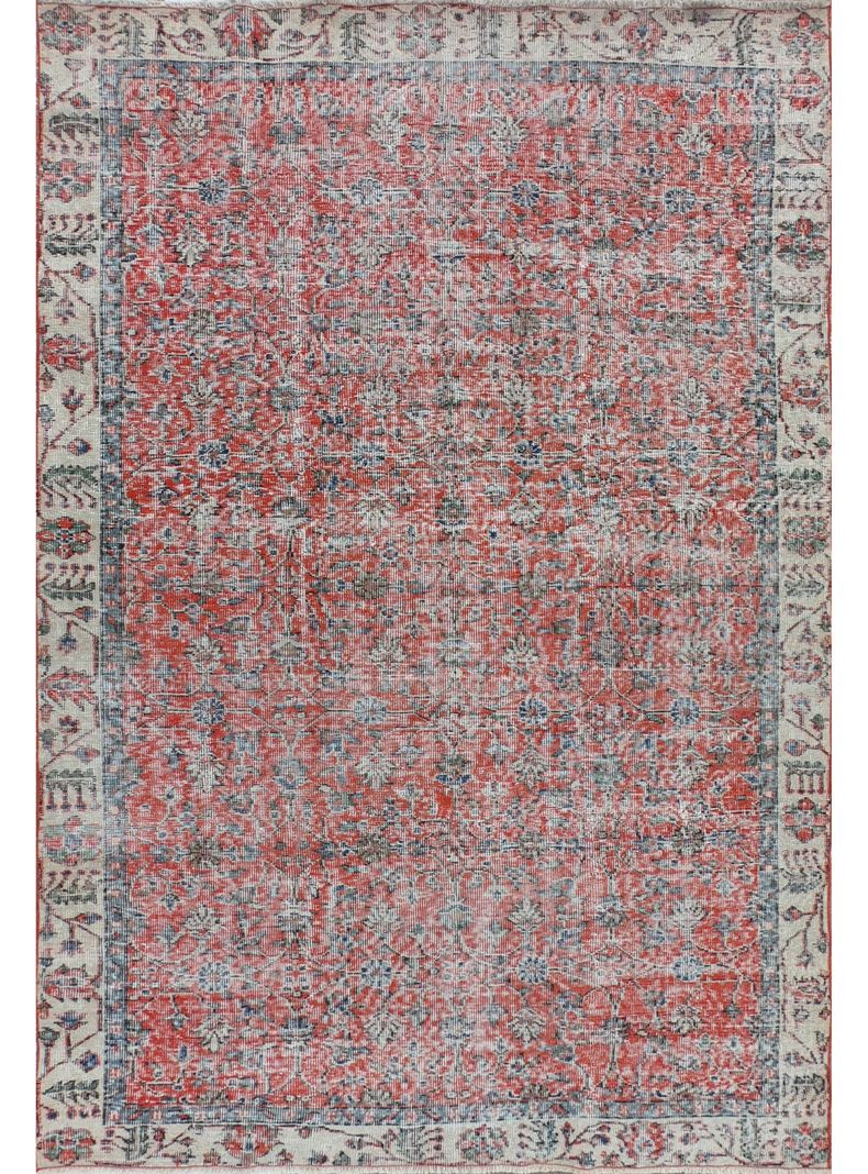 Alfombra Persa Vintage de Lana de 2.70 x 1.80 mts, AA033-0