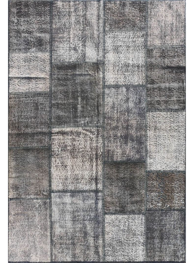Alfombra Persa de Lana, Patchwork Vintage de 2.40 x 1.70 mts, AA063-0