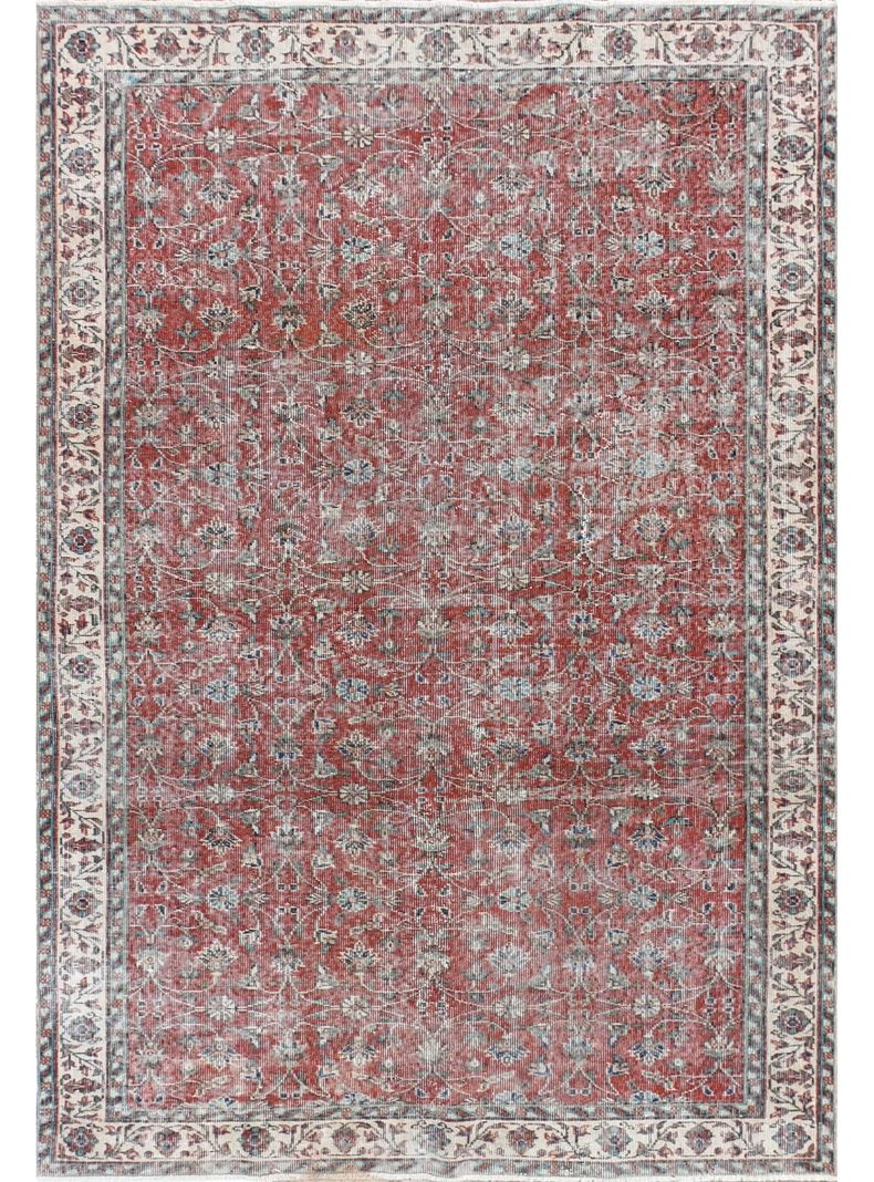 Alfombra Persa Vintage de Lana de 2.90 x 1.70 mts, AA041-0