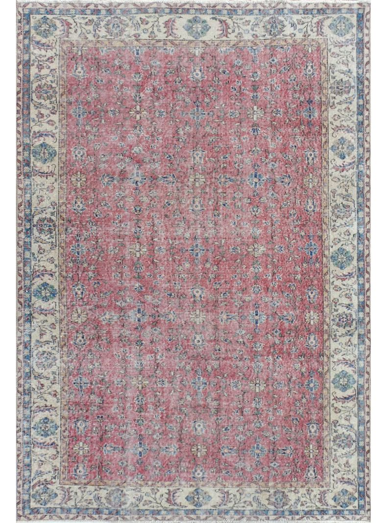 Alfombra Persa Vintage de Lana de 3.00 x 1.90 mts, AA045-0