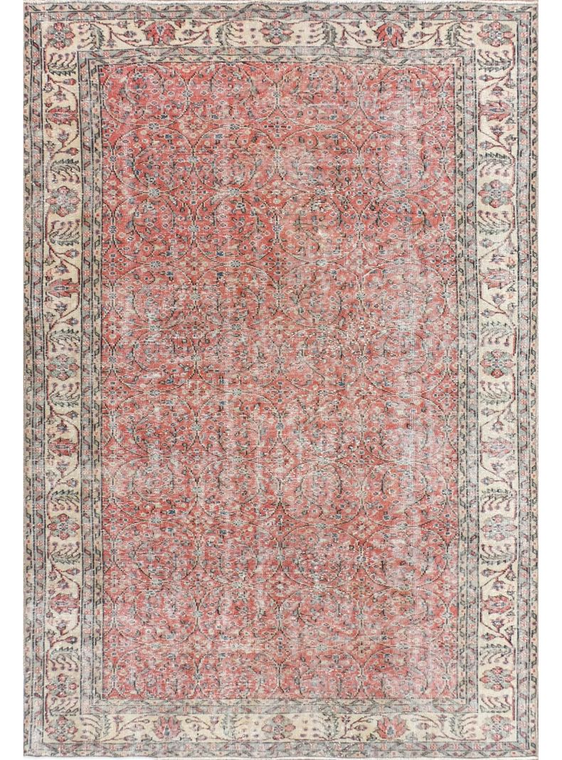 Alfombra Persa Vintage de Lana de 3.00 x 1.90 mts, AA044-0