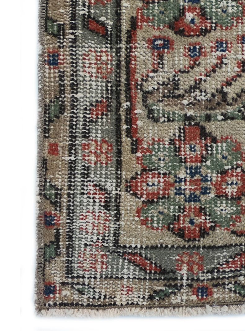 Alfombra Persa Vintage de Lana de 3.00 x 1.90 mts, AA044-2