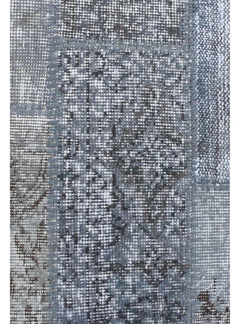 Alfombra Persa de Lana, Patchwork Vintage de 3.50 x 0.80 mts, AA022-1