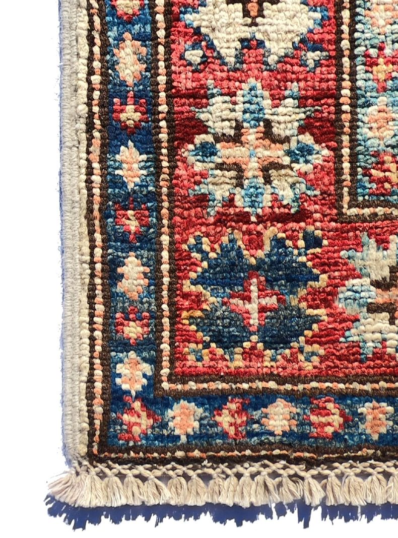 Alfombra Persa Clásica de Lana, Kazak Ghazni de 1.80 x 0.60 mts., KG123-2